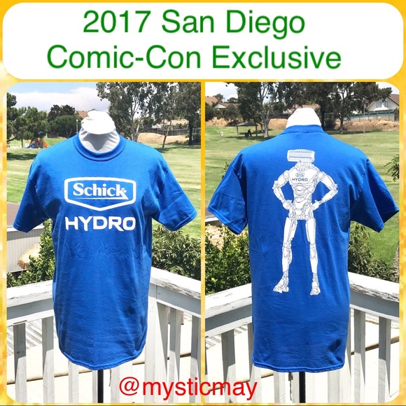 Gildan Other - New 2017 San Diego COMIC CON Schick Hydro Razor Transformers Promo Tee Size M